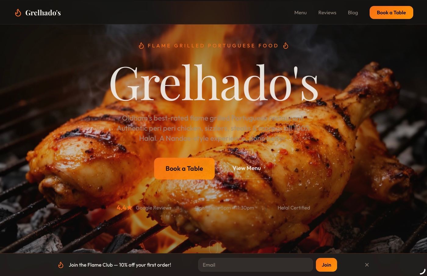 Grelhado's – Flame Grilled Portuguese Restaurant